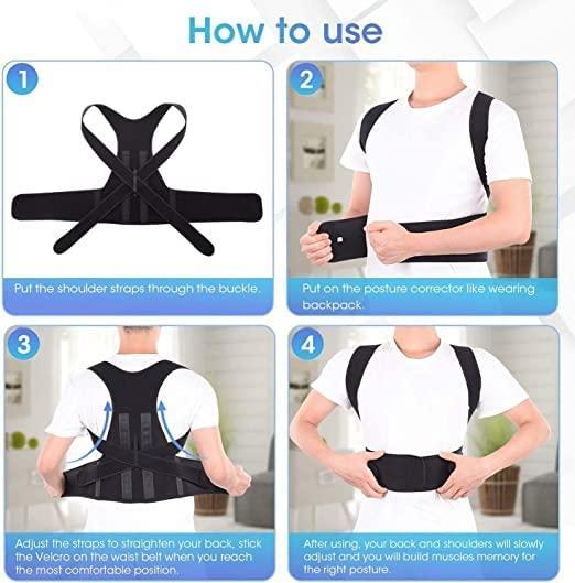 Premium Adjustable Posture Corrector